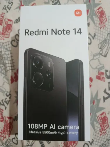 Redimi note 14:256 GB novo na caixa
