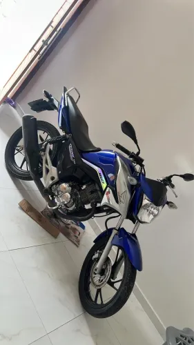 Vendo titan 160 azul, kit 190 cilindradas