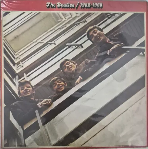 Coleção Beatles: 1962-1966 (Álbum Vermelho) + 1967-1970 (Álbum Azul) - Lote Duplo (4 LPs)