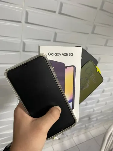 CELULAR Galaxy A25 5G - Completo na Caixa + Capas e Película