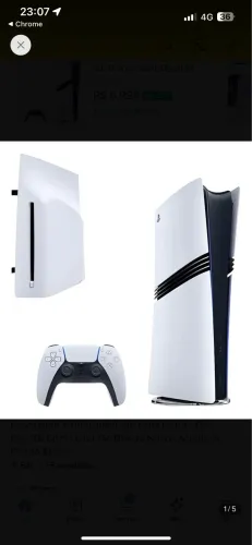 PS5 PRO 2TB - acompanha leitor, nota fiscal, 1 jogo. ZERADO!