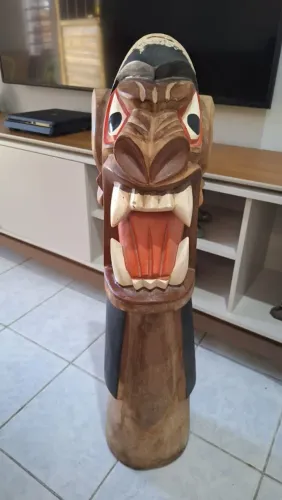 Carranca de madeira 90 cm