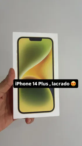 14 plus Lacrado , 1 ano de garantia Apple . 