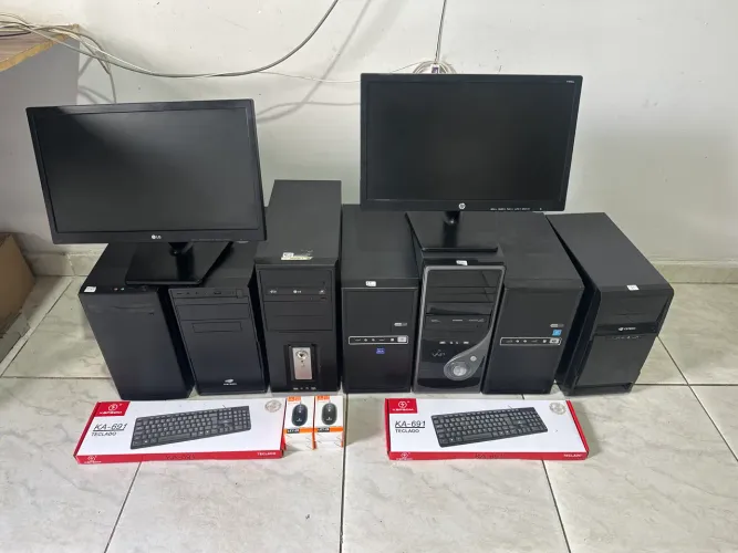 Computador  i3 com ssd para empresas loja fisica faco entrega garantia