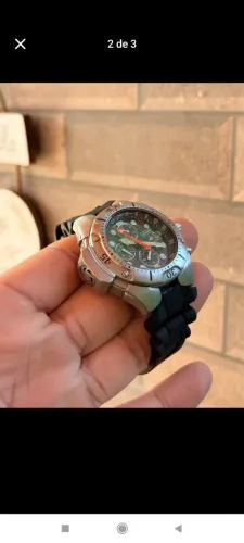 Relógio eco drive sensor on