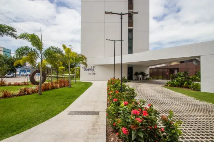 Flat para alugar no Condomínio Parque Shopping, no Pina  36,20m², 1 quarto, mobiliado e co