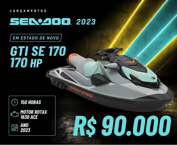 Sea-Doo GTI SE 170, ano 2023