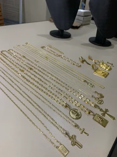 Cordão banhado a ouro 18K original ! 