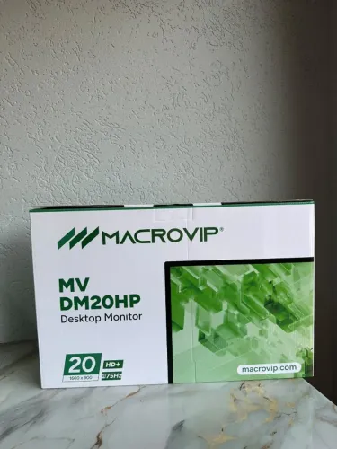 Monitor Macrovip 20" HD+ 75Hz - (Novo)