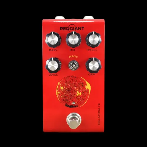 Pedal Collateral FX Red Giant Distortion - Distorção High Gain