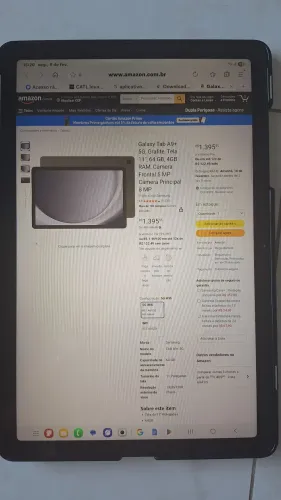 Tablet Samsung A9 5G ,tela 11"" 64 gb com acessórios
