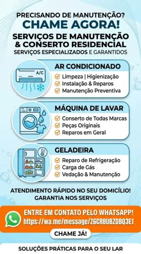 Limpeza e manutenção