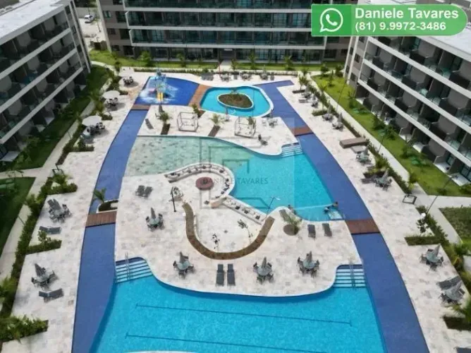 Flat à venda na Praia de Muro Alto - Malia