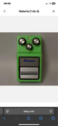 Pedal tube screamer