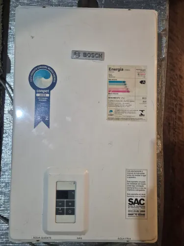 Aquecedor de água quente 