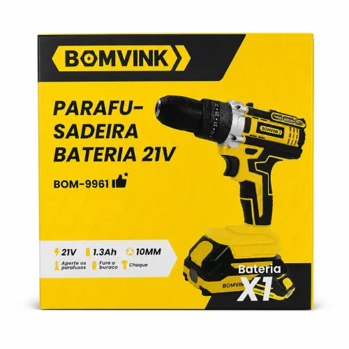 Parafusadeira a Bateria 21V bateria (entrega gratis)