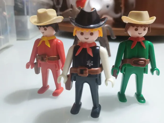 Playmobil Xerife e Cowboys