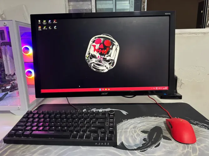 Monitor Acer 24p 165hz Impecável