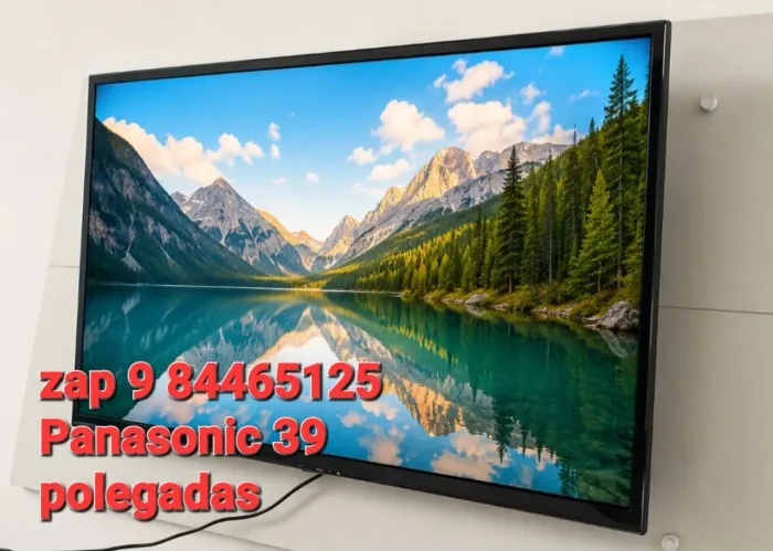 Tv Panasonic 39 polegadas e uma TV box