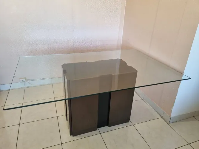 Mesa Tampo de Vidro 8 lugares
