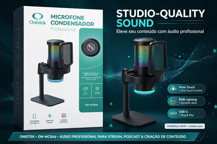 Microfone condensador