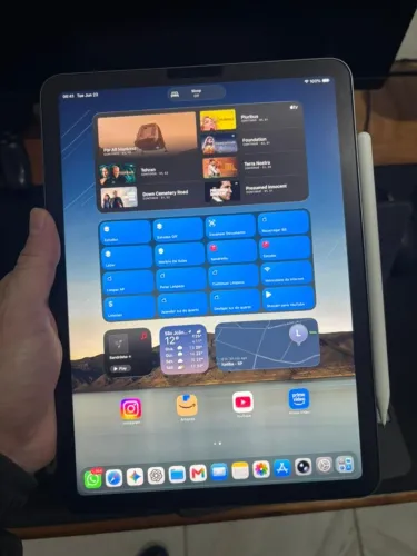 Ipad Air Chip M1 + Apple Pencil 2 + Capa Teclado