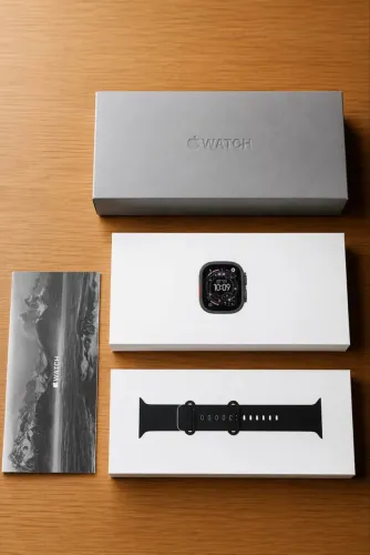 Apple Watch Ultra 3 Black Titanium Novo!