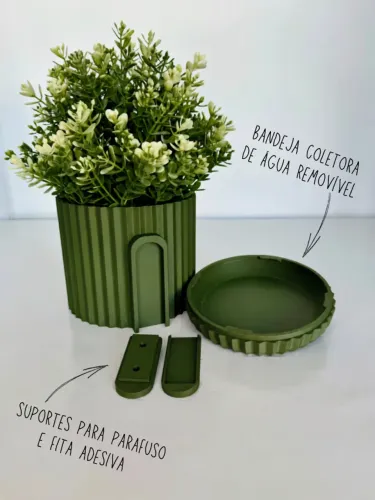 Vaso de Parede com Reservatório de Água 