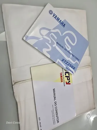 Manual do proprietário da XTZ 250X