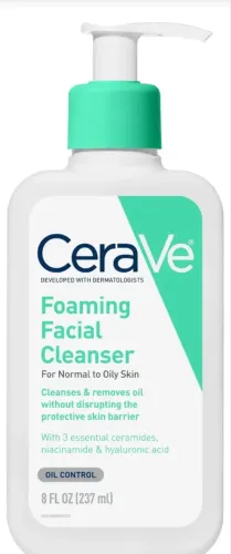 Gel De Limpeza Facial Cerave Pele Normal A Oleosa 237ml