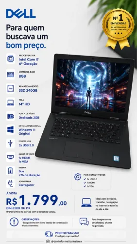 Dell i7 de 6ª