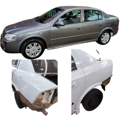Lateral Esquerda Astra Sedan Original 1998 Ao 2011 Branca