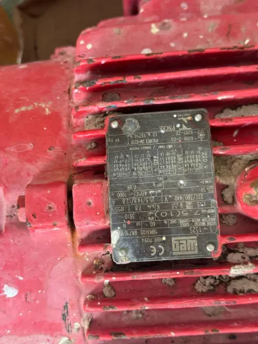 Motor elétrico weg 7,5cv trifásico 220/380v 3510rpm