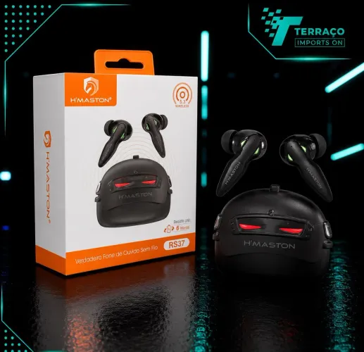 FONE DE OUVIDO BLUETOOTH H?MASTON RS37