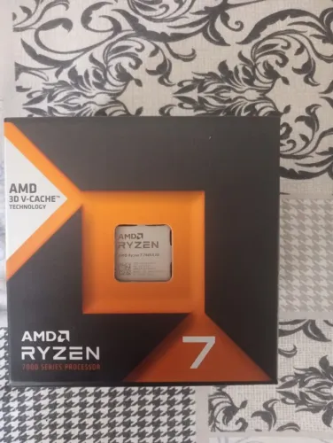 Processador AMD Ryzen 7 7800X3D, 5.0GHz Max Turbo, Cache 104MB, AM5, 8 Núcleos