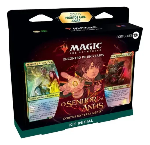 O Senhor dos Anéis: Contos da Terra Média | Starter Deck Magic the Magic The Gathering
