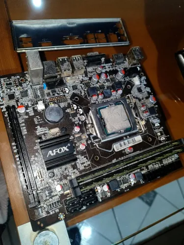 Kit i5 3470 16gb ram placa mãe asfox