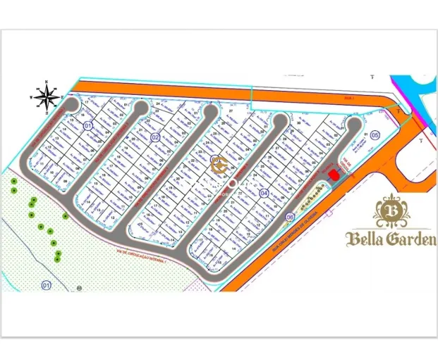 Terreno à Venda no Bella Garden