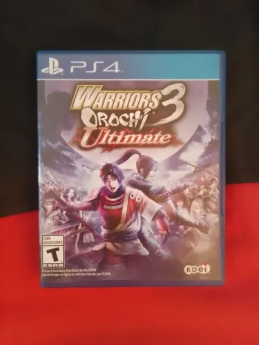 warriors orochi 3 ultimate ps4 e ps5 mídia física original para playstation