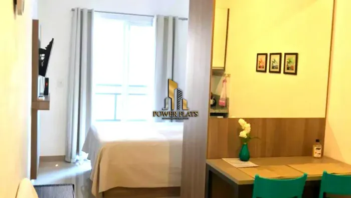 Flat mobiliado 1 dormitório e 1 vaga para locação | New Studio | Granja Viana