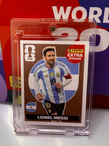 Figurinha lendária Messi bronze copa 2026