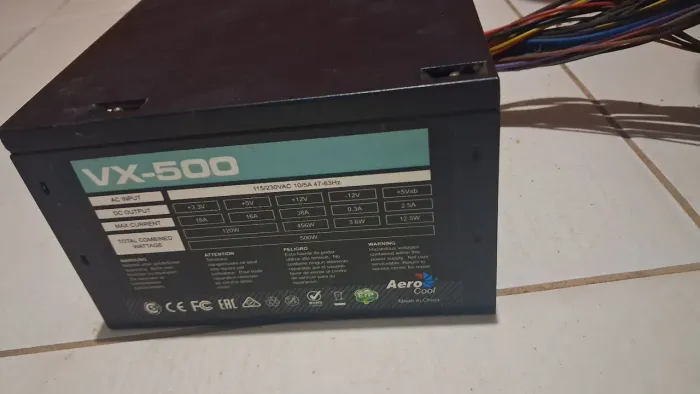 Fonte 500w vx-500 (Negociavel)