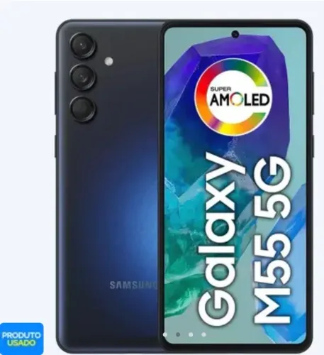 Usado Samsung Galaxy M55 256GB | 8GB RAM | Excelente Estado - Oportunidade!