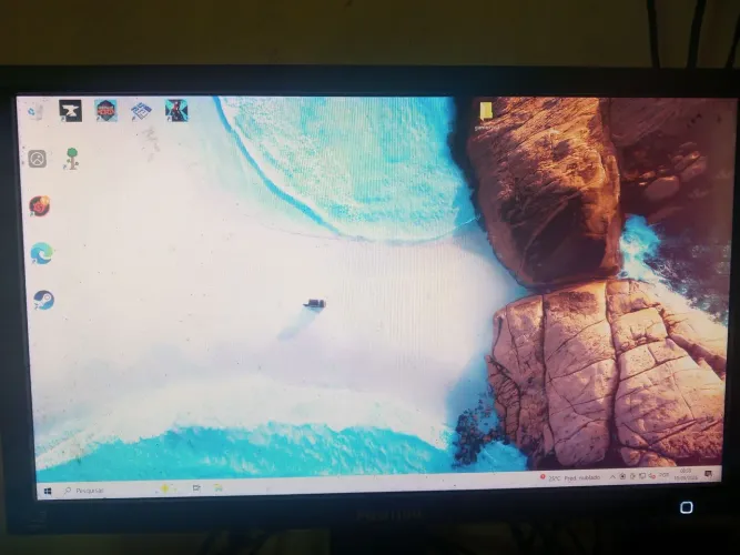 Pc completo com monitor