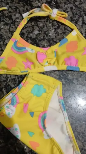 Biquínis novos infantil também 2 ,4 6,8 anos