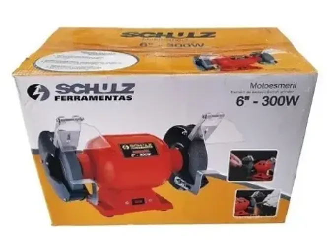 Moto Esmeril Bancada 6 Polegadas 1.2 Hp Schulz 220V