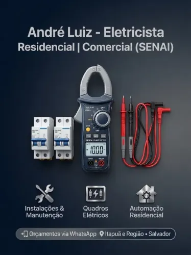 André Luiz Eletricista Residencial | Predial