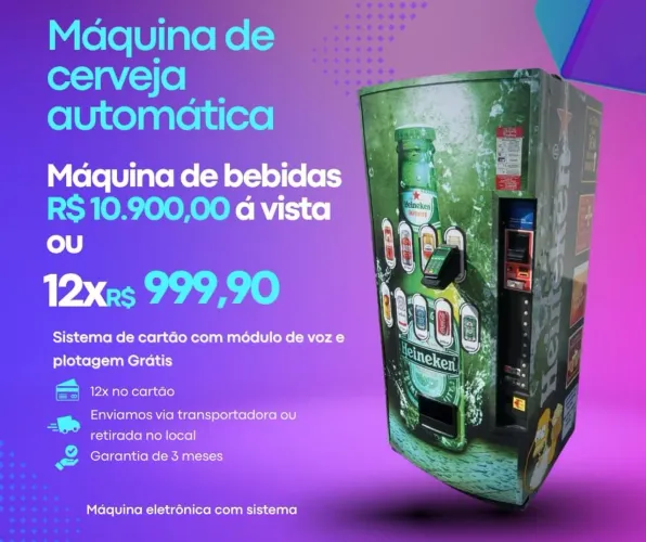 Vending machine, vários modelos - Oportunidade