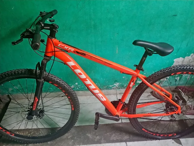 Estou vendendo essa bicicleta de 600 reais,novinha 3 meses de uso, até 550 dá pra fazer.