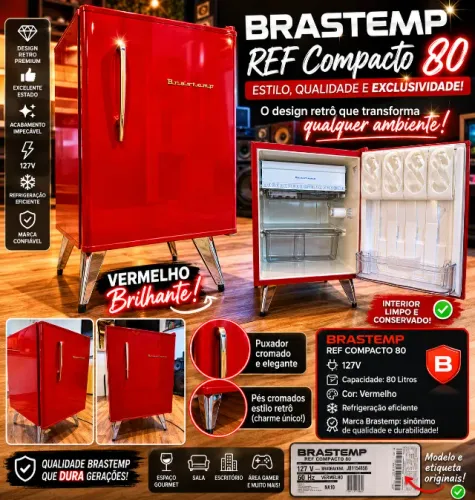 Frigobar Brastemp REF 80